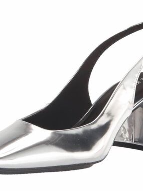Anne Klein Livy Pump Size 11 NIB Slingback Block Heel Square Toe iFlex
